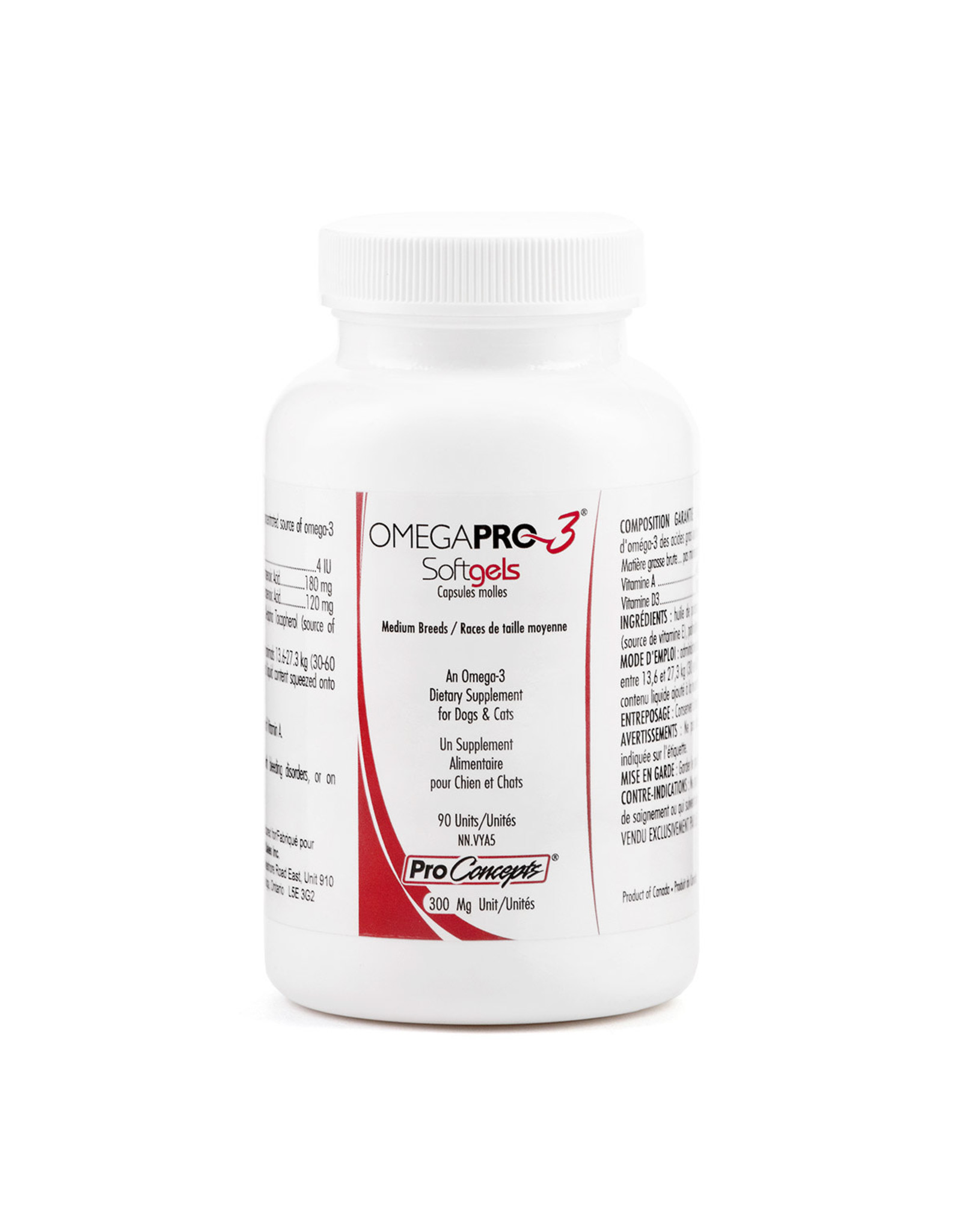 OMEGA PRO 3 SOFTGELS - Fortune Pet Mart