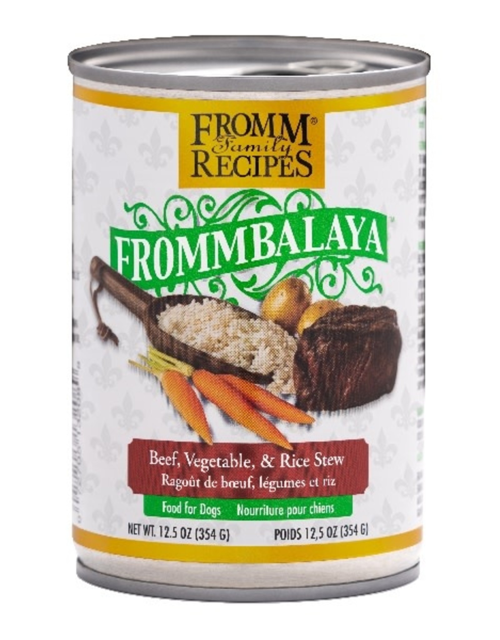 Fromm FROMM Frommbalaya Beef, Vegetable, & Rice Stew Dog Wet Food  12.5oz single