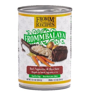 Fromm FROMM Frommbalaya Beef, Vegetable, & Rice Stew Dog Wet Food  12.5oz single