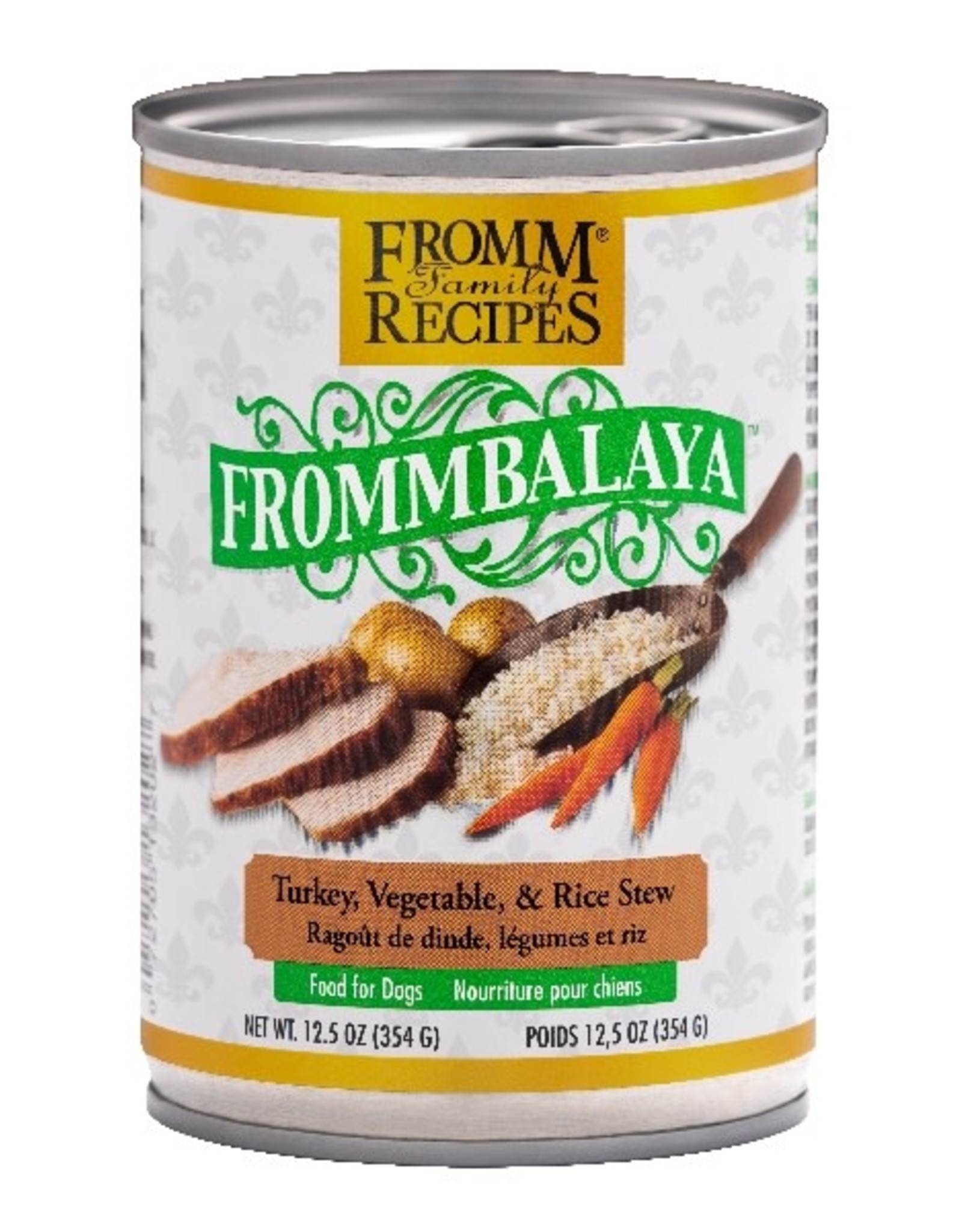 Fromm Fromm  Frommbalaya Turkey, Vegetable, & Rice Stew Dog Wet Food  12.5oz single