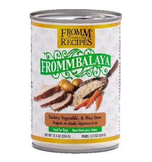 Fromm Fromm  Frommbalaya Turkey, Vegetable, & Rice Stew Dog Wet Food  12.5oz single