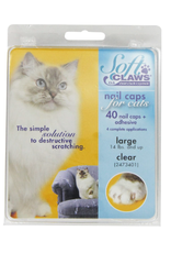 Soft Claws Soft Claws Cat Nail Caps Take-Home Kit, Large