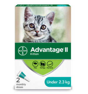 Bayer Advantage  II  Tropical Solution For Kittens