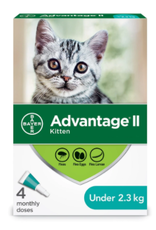 Bayer Advantage  II  Tropical Solution For Kittens