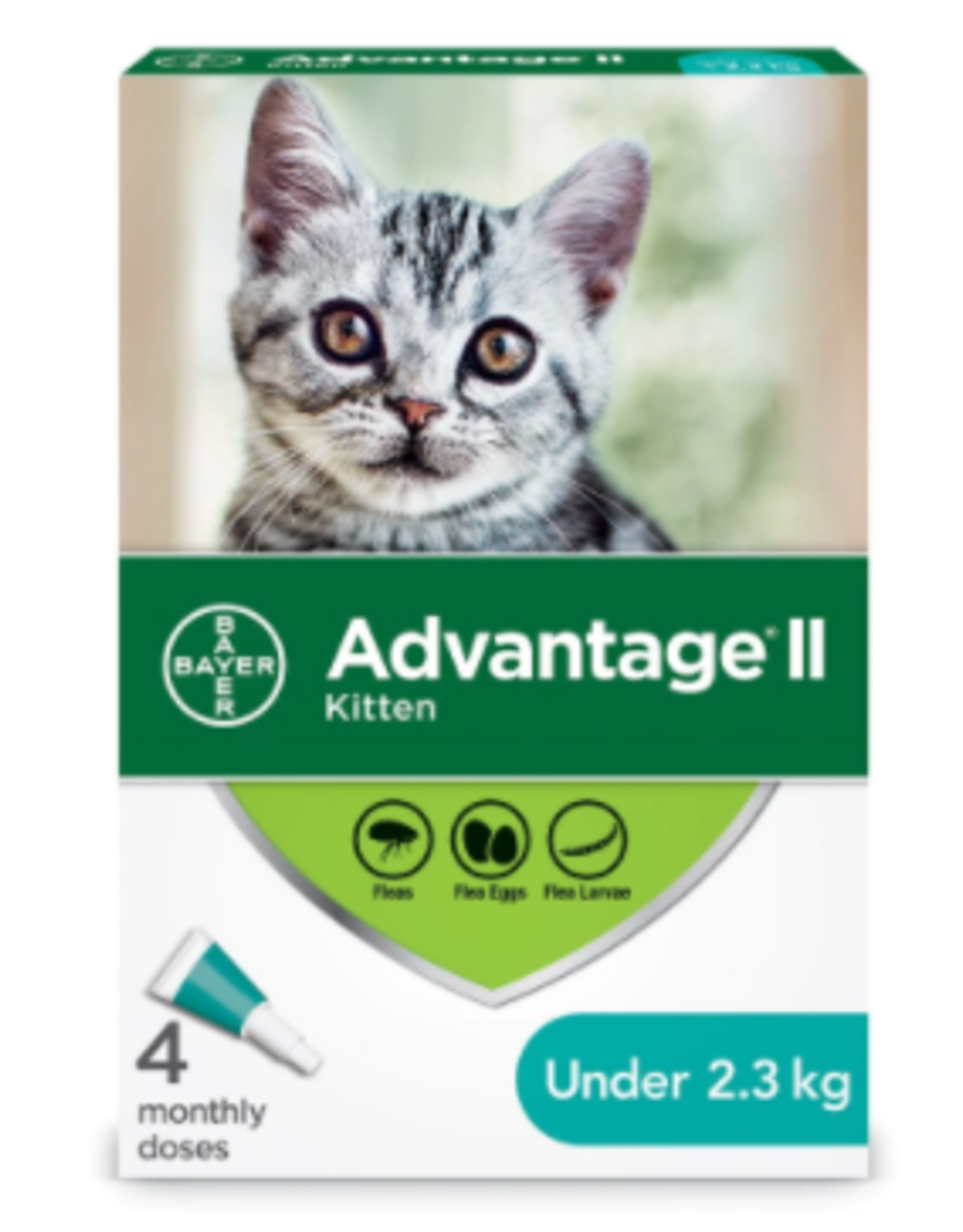 Bayer advantage ii small cat clearance