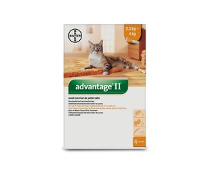 Advantage 11 small cat sales