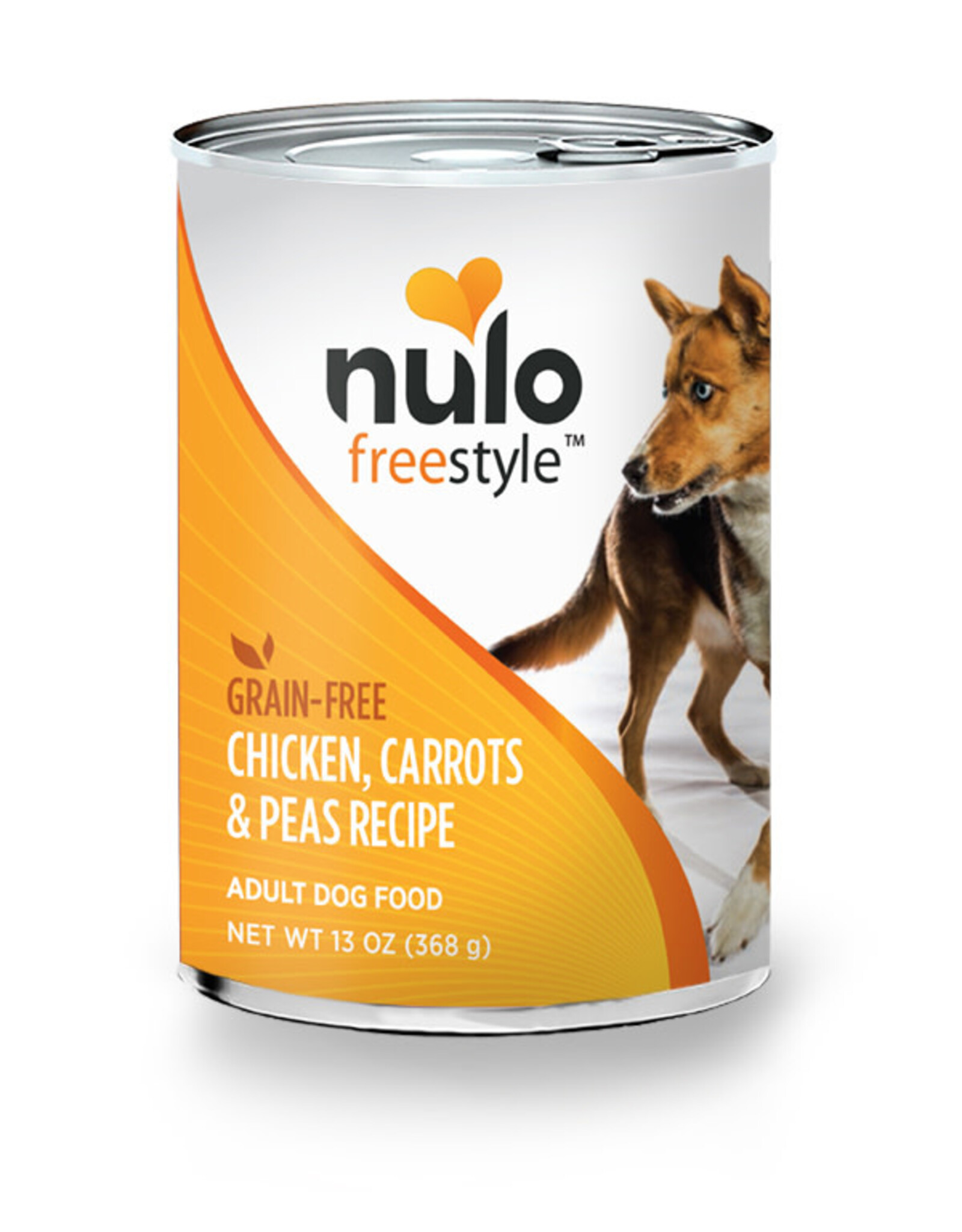 Nulo Nulo Freestyle Chicken, Carrots & Peas Recipe For Adult  Dogs 13oz single