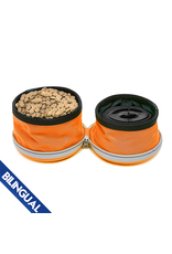 Muttluks 2-in-1 Bowl Orange