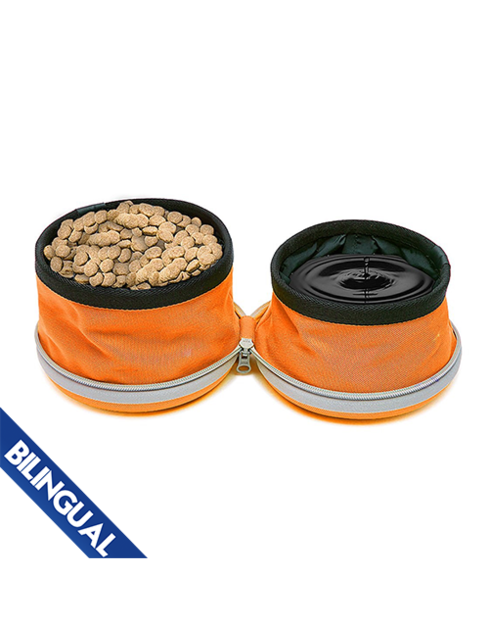 Muttluks 2-in-1 Bowl Orange