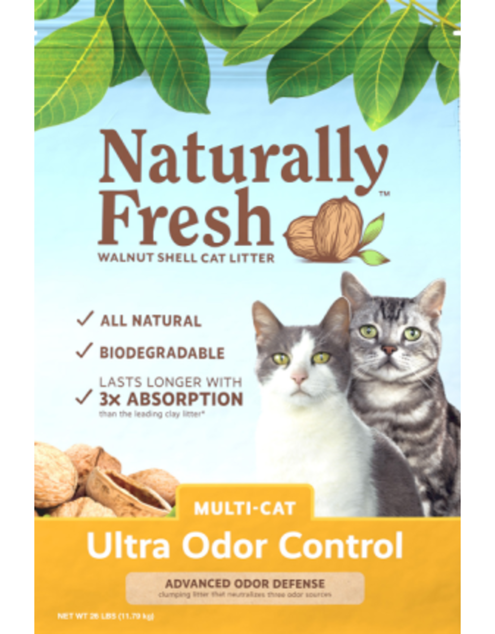 Naturally Fresh Naturally Fresh Unscented Walnut Multi-Cat Litter