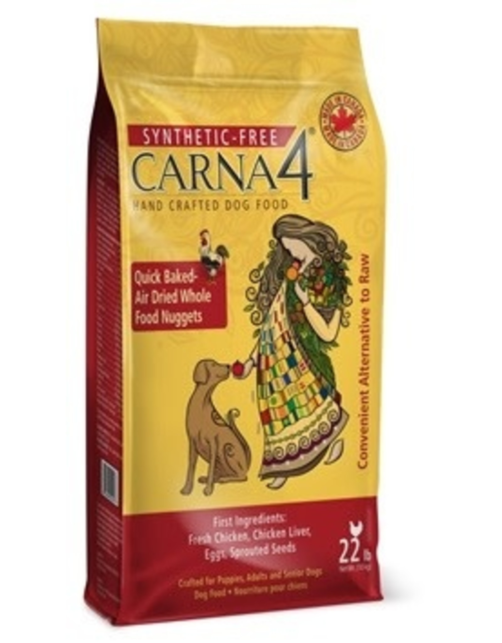 Carna4 Carna4  Hand Crafted Grain Free Chicken Formula For Dogs