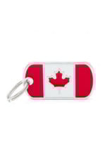 My Family Pet Tag- CANADAIAN FLAG