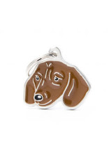 My Family Pet Tag- FAWN DACHSUND