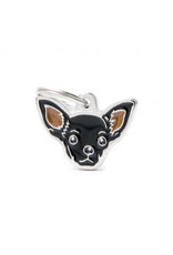 My Family Pet Tag- BLACK CHIHUAHUA
