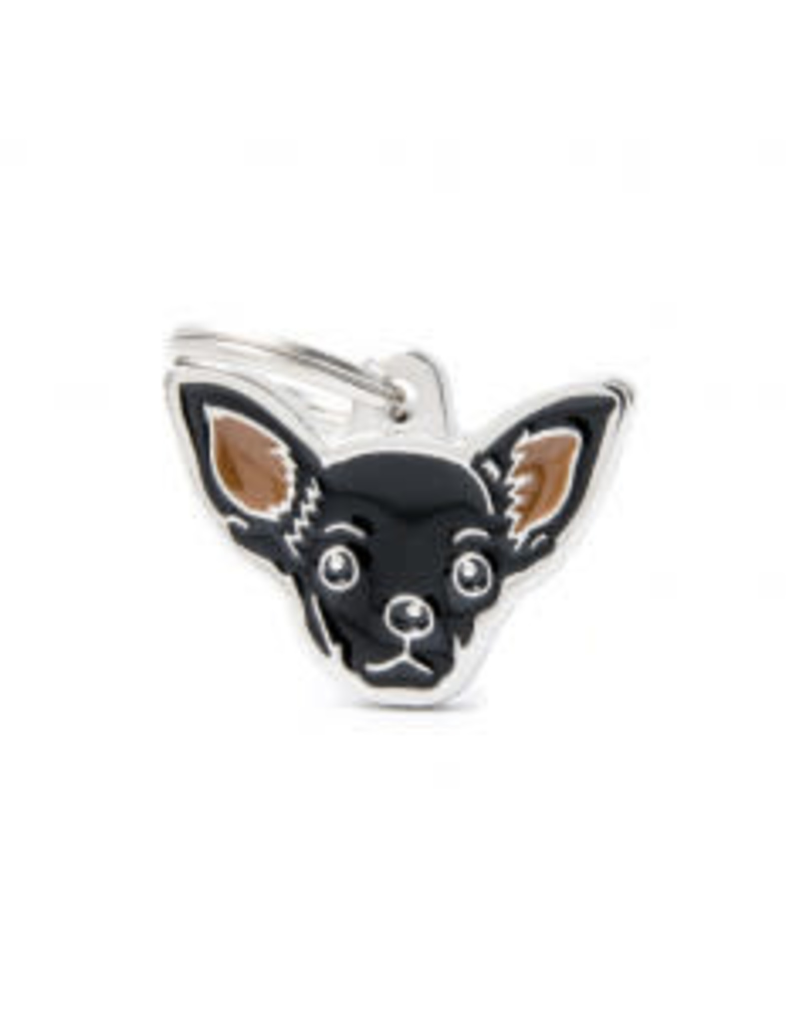 My Family Pet Tag- BLACK CHIHUAHUA