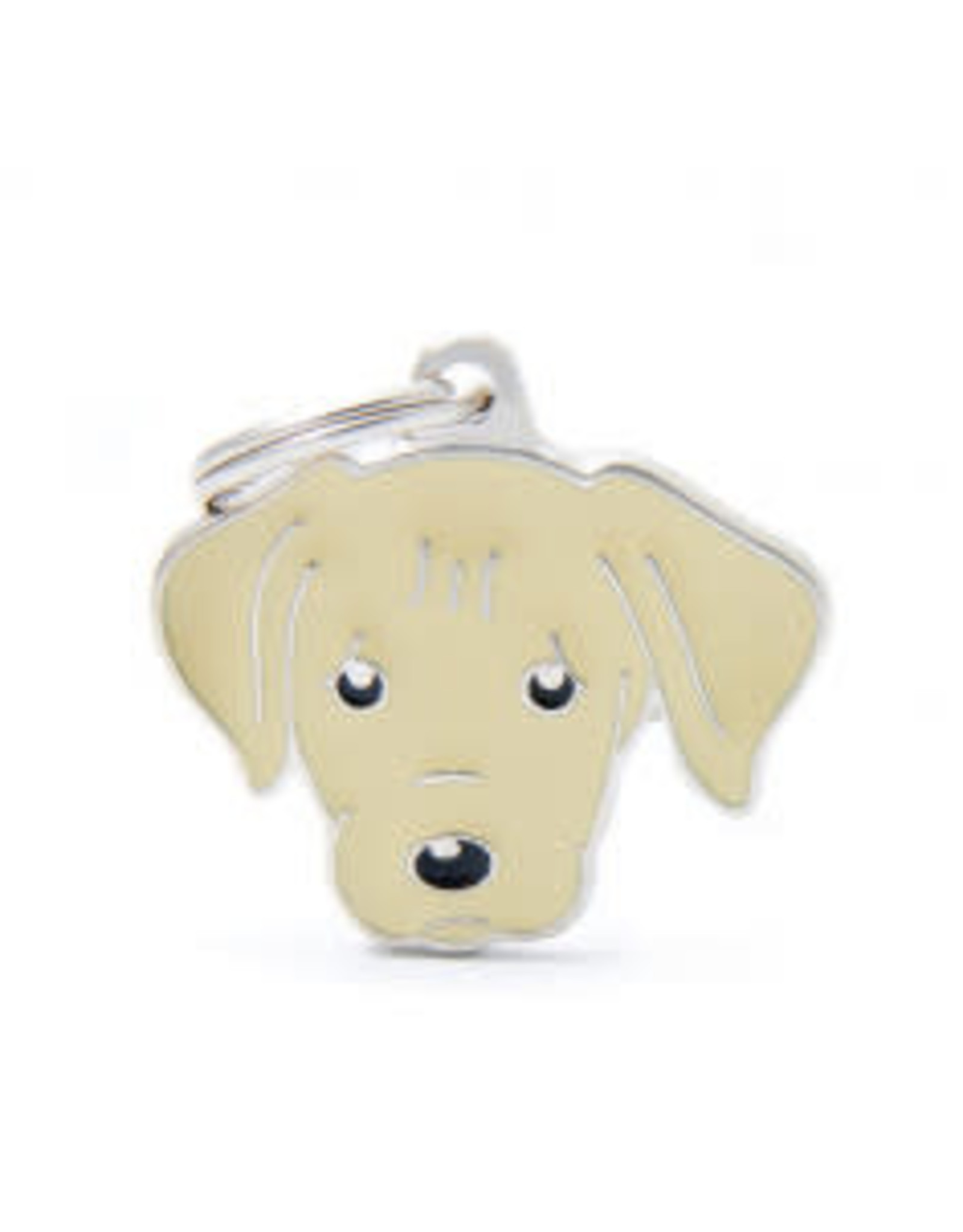 My Family Pet Tag- YELLOW LABRADOR