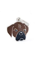 My Family Pet Tag- FAWN BOXER