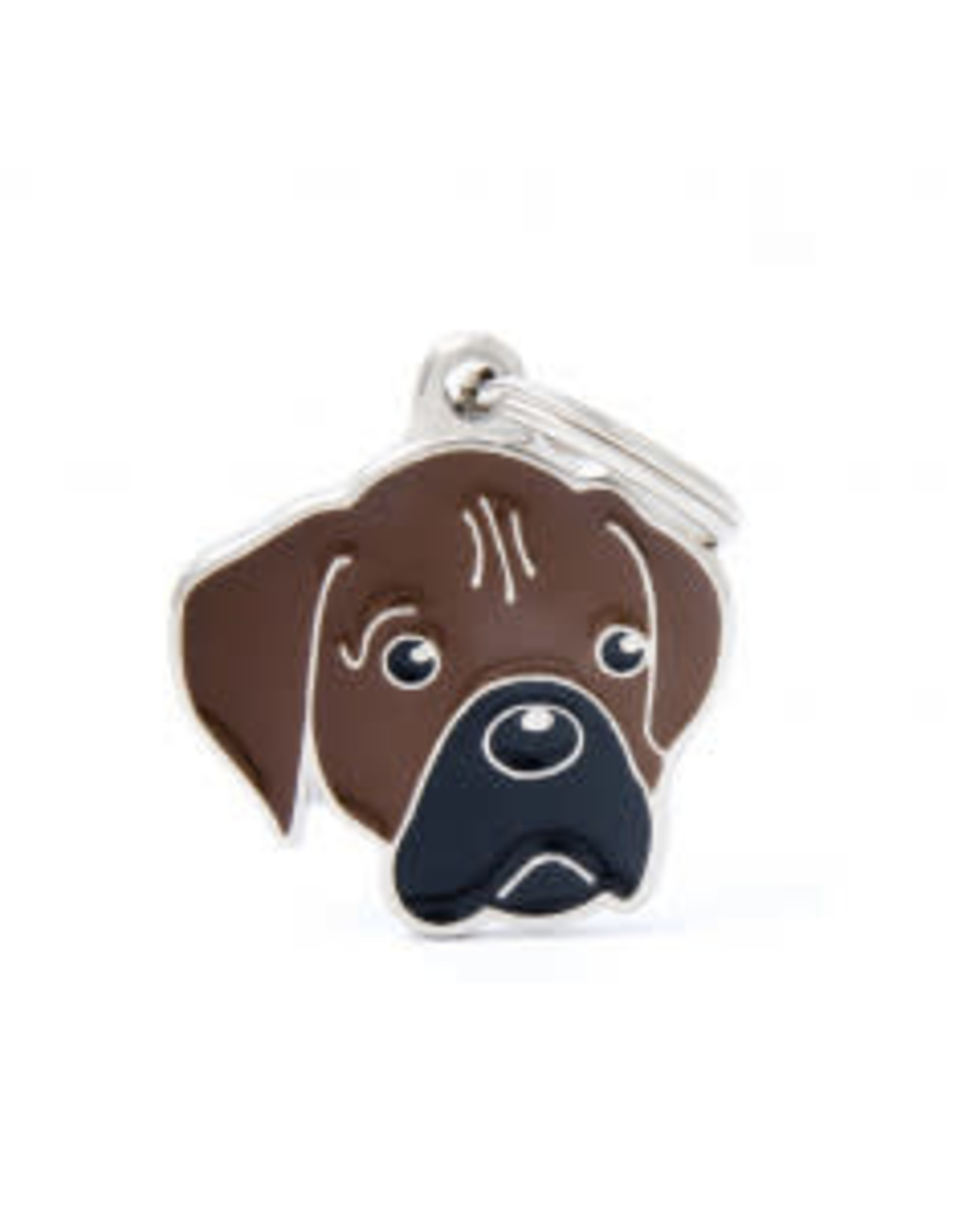 My Family Pet Tag- FAWN BOXER