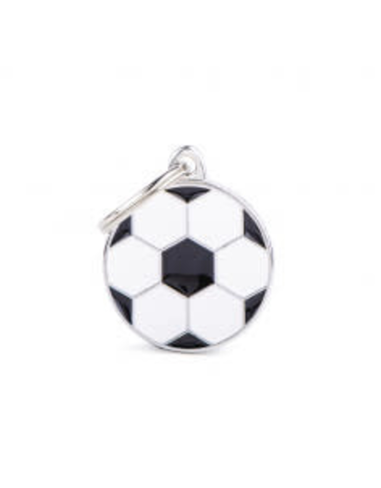 My Family Pet Tag- MEDIUM ROUND SOCCER