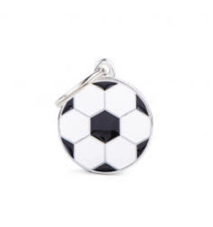 My Family Pet Tag- MEDIUM ROUND SOCCER