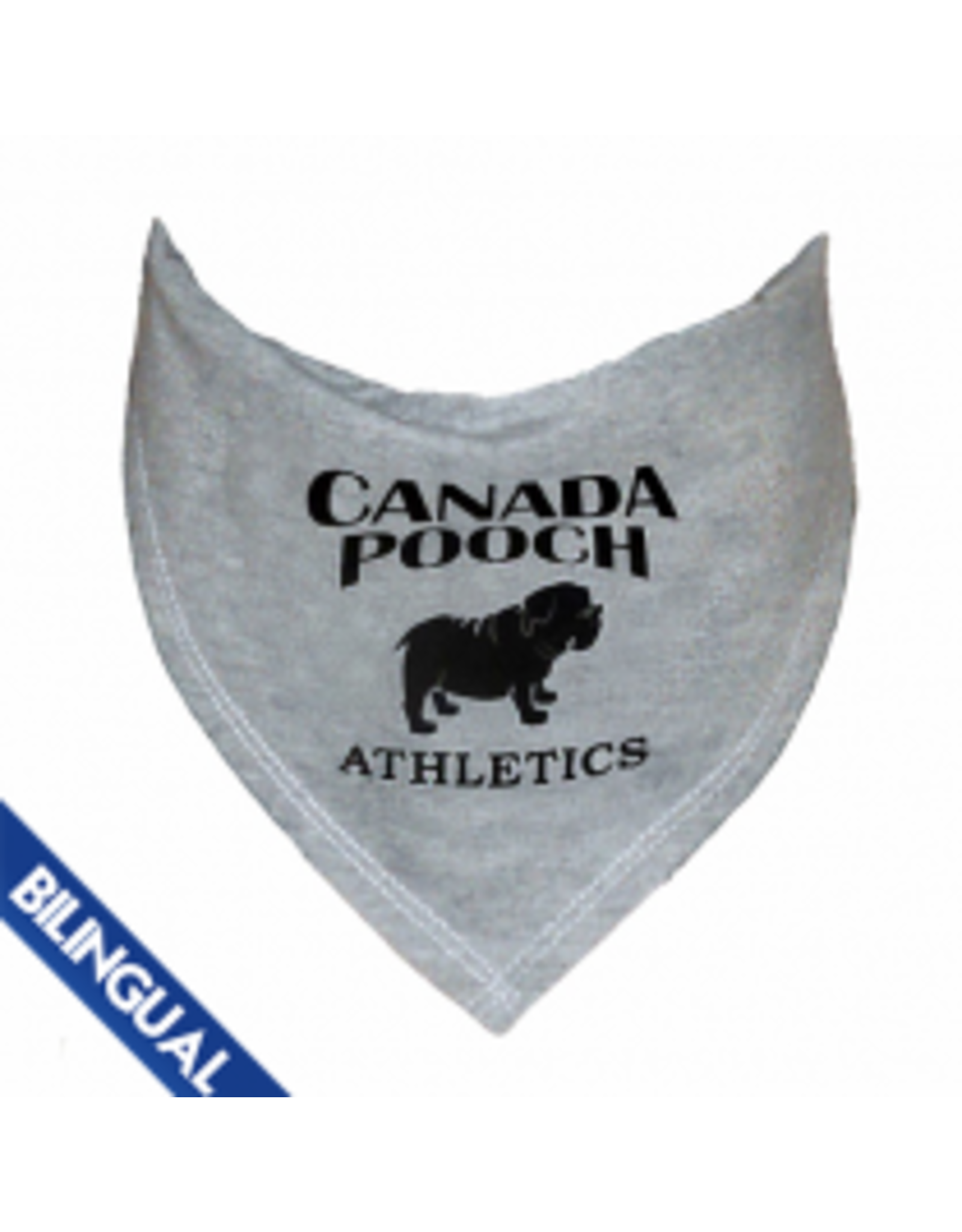 Canada Pooch Canada Pooch Cozy Caribou Bandana Grey Small/Medium