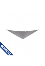 FoufouBRANDS™ fouFIT™ Cooling Bandana Grey Medium/Large