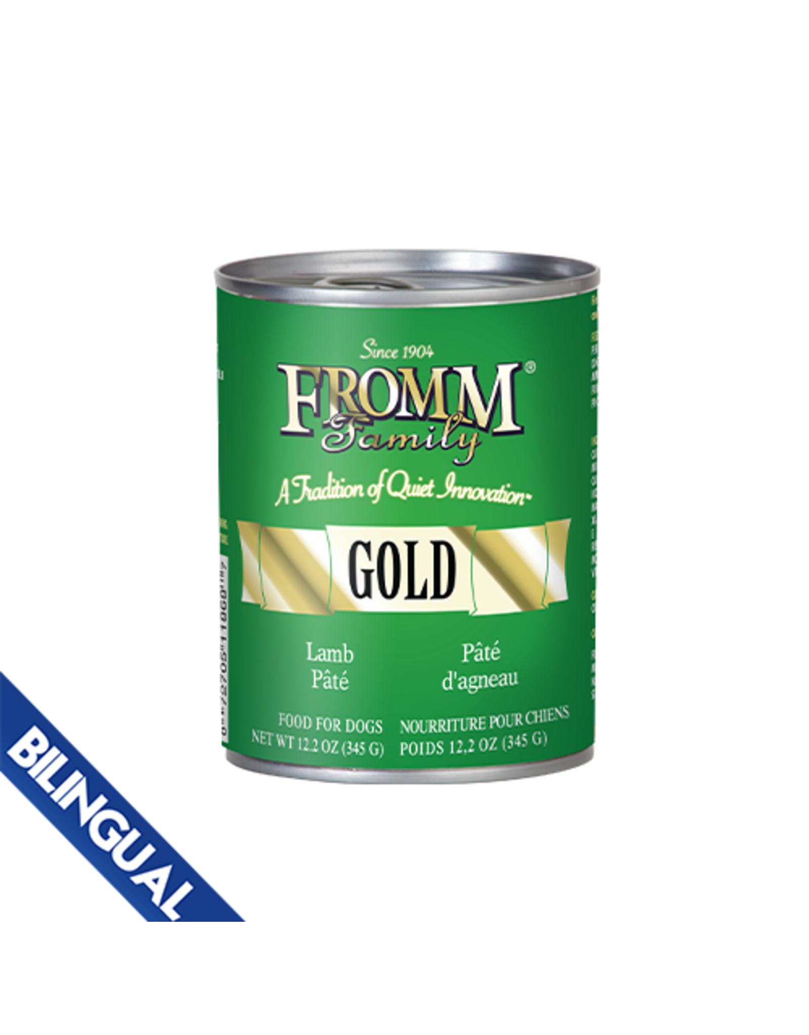 Fromm Fromm Dog Gold-Lamb Pate 12.2oz single