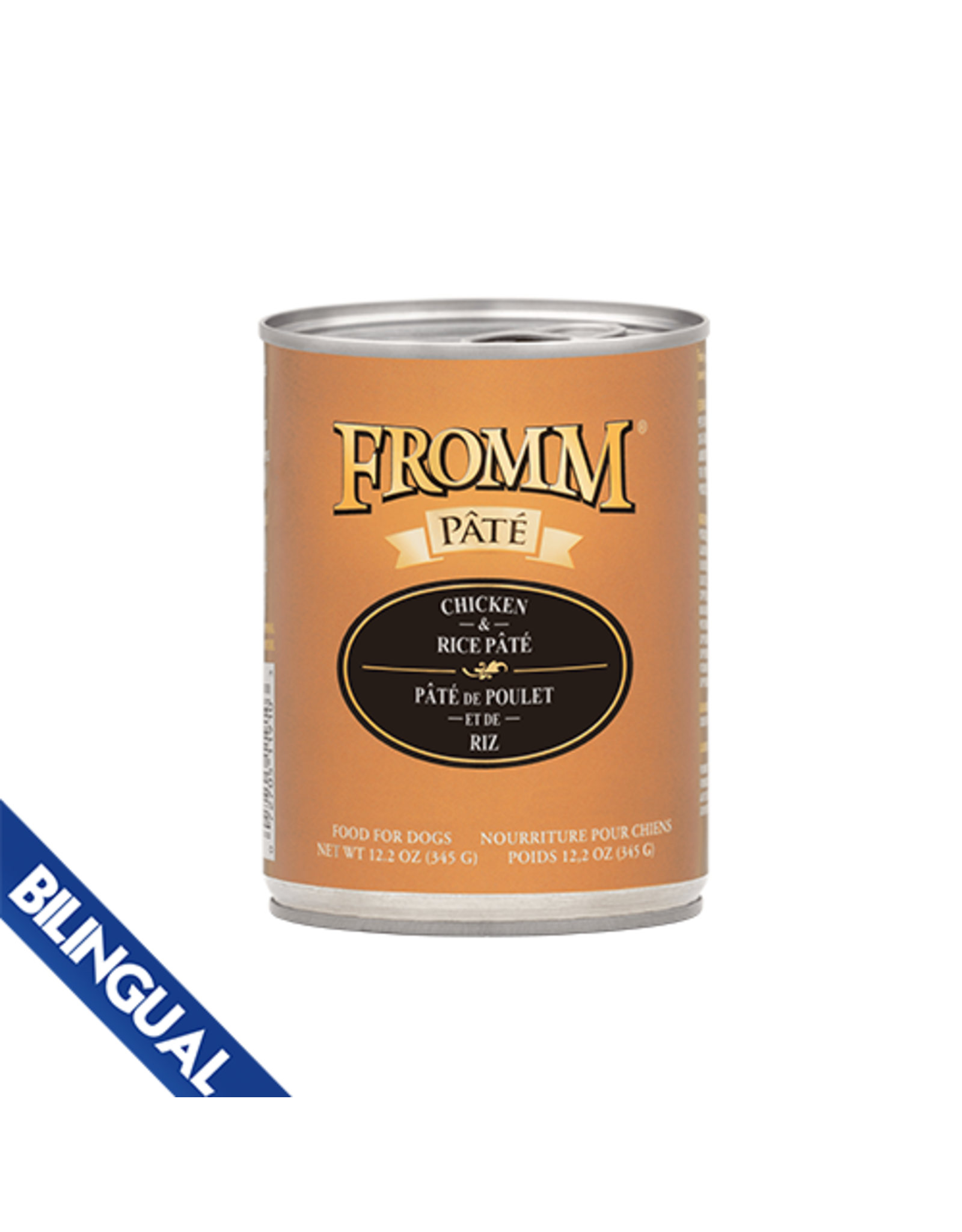 Fromm Fromm Dog- Chicken & Rice Pâté 12.2oz single
