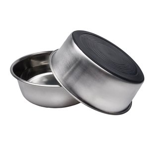 MASLOW MASLOW TRADE-Dog Non Skid Heavy Duty Stainless Steel Bowl 4 Cup