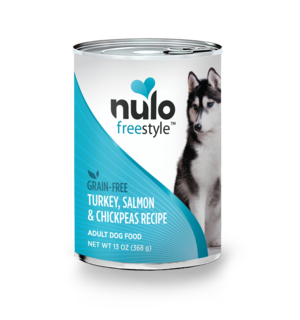 Nulo Nulo FreeStyle Dog Food turkey, salmon & chickpeas recipe 13oz single