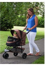 Pet Gear Pet Gear Special Edition No Zip Stroller for Dogs/Cats- Chocolate Pet Gear Pet Gear Special Edition No Zip Stroller for Dogs/Cats- Chocolate