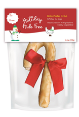 Canine Nature Canine Naturals Hide Free Chicken Recipe 6-7'' Candy Cane X 1