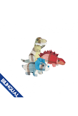 MULTIPET  Mini Plaidosaurs Toy for Dog