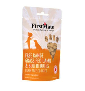 FirstMate FirstMate Dog Treats Lamb with Blueberry 8oz