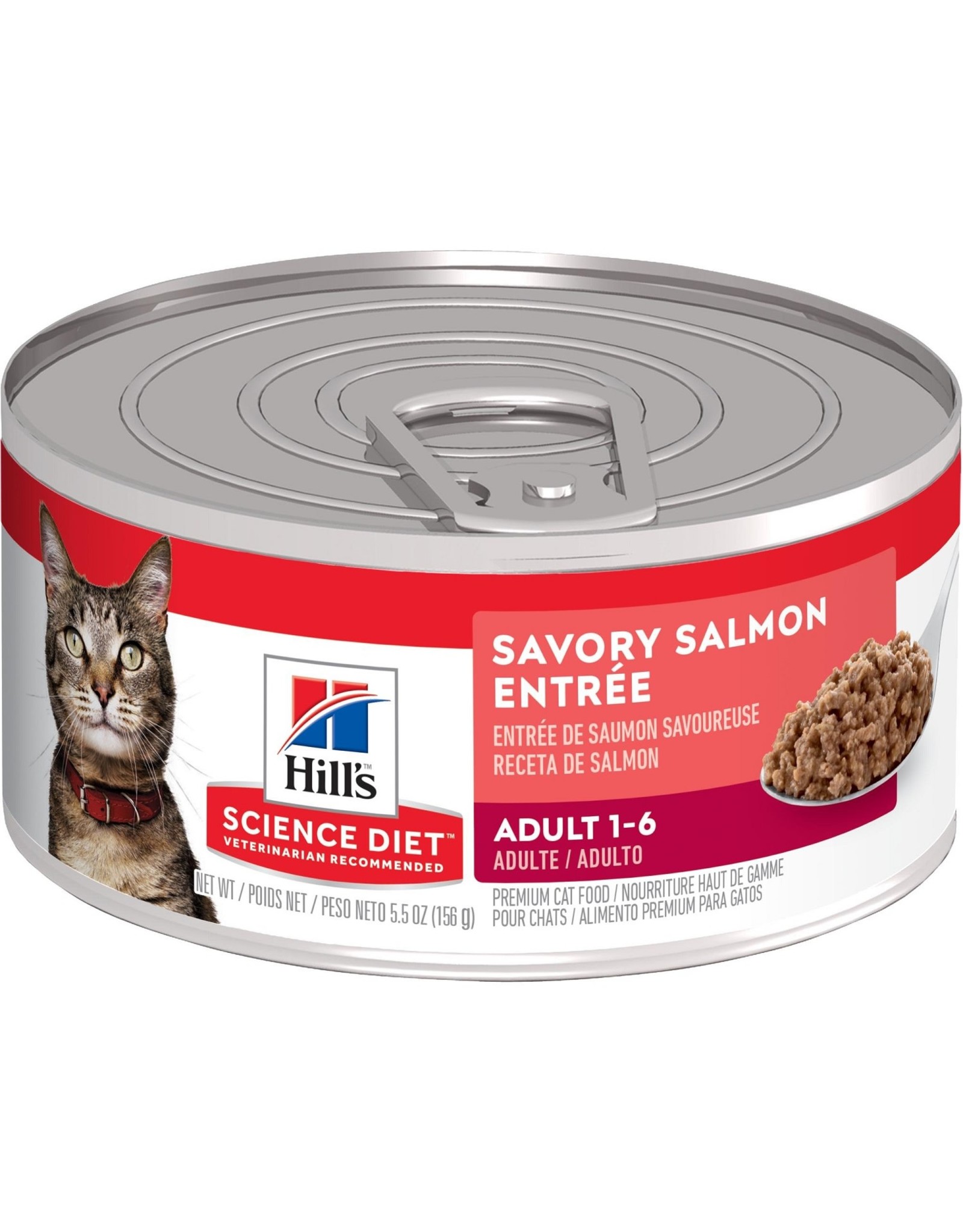 Hill's Science Diet Hill's Science Diet Adult Cats Savory Salmon Wet Food