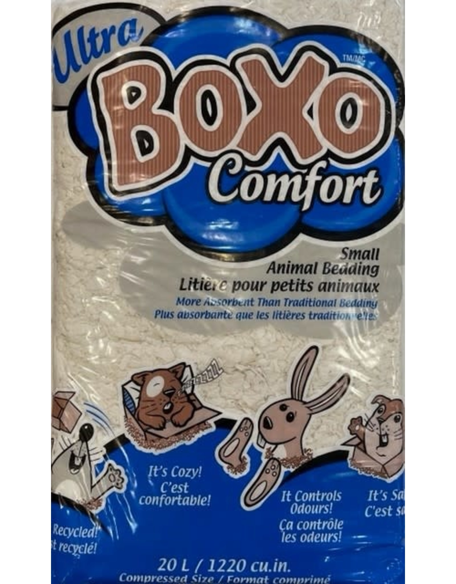 Pestell Ultra Boxo Comfort Recycled Paper Bedding (White) single