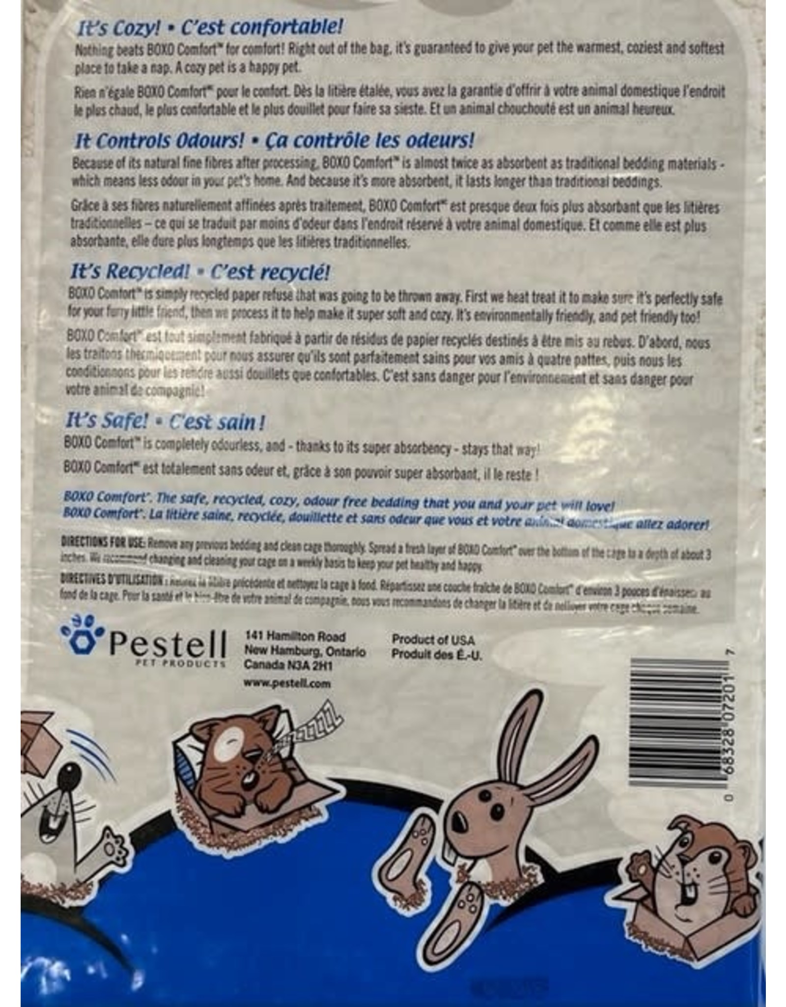 Pestell Ultra Boxo Comfort Recycled Paper Bedding (White) single