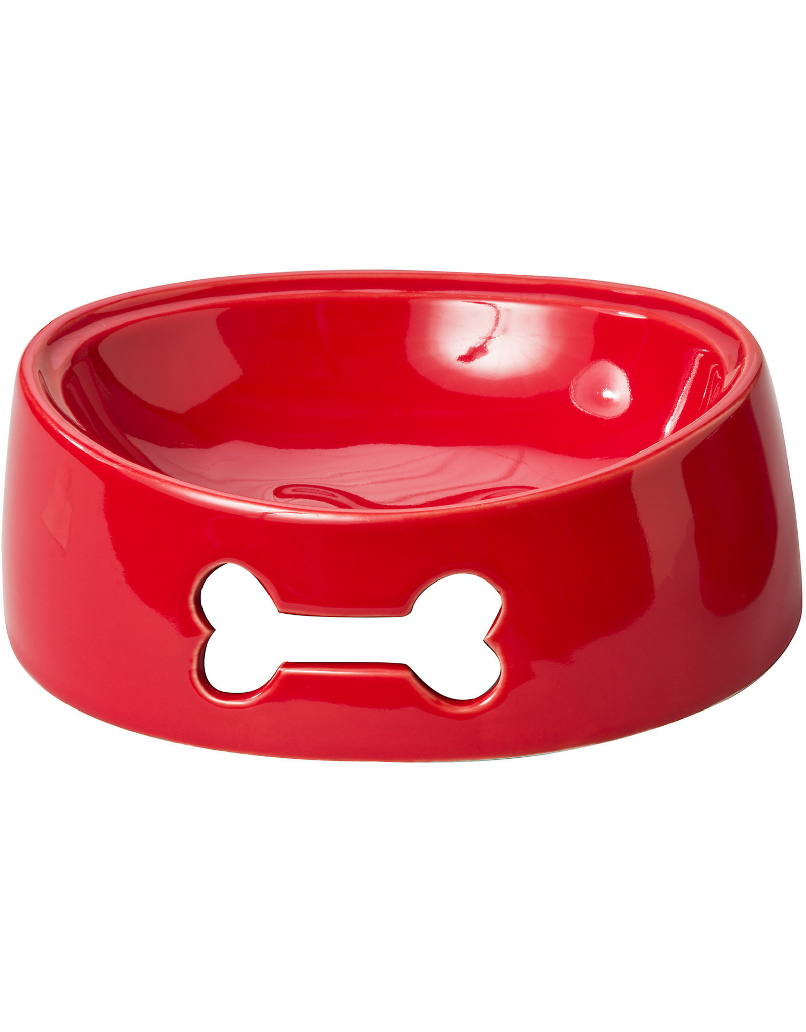 Spot SPOT  Bailey Bone Dish  Red