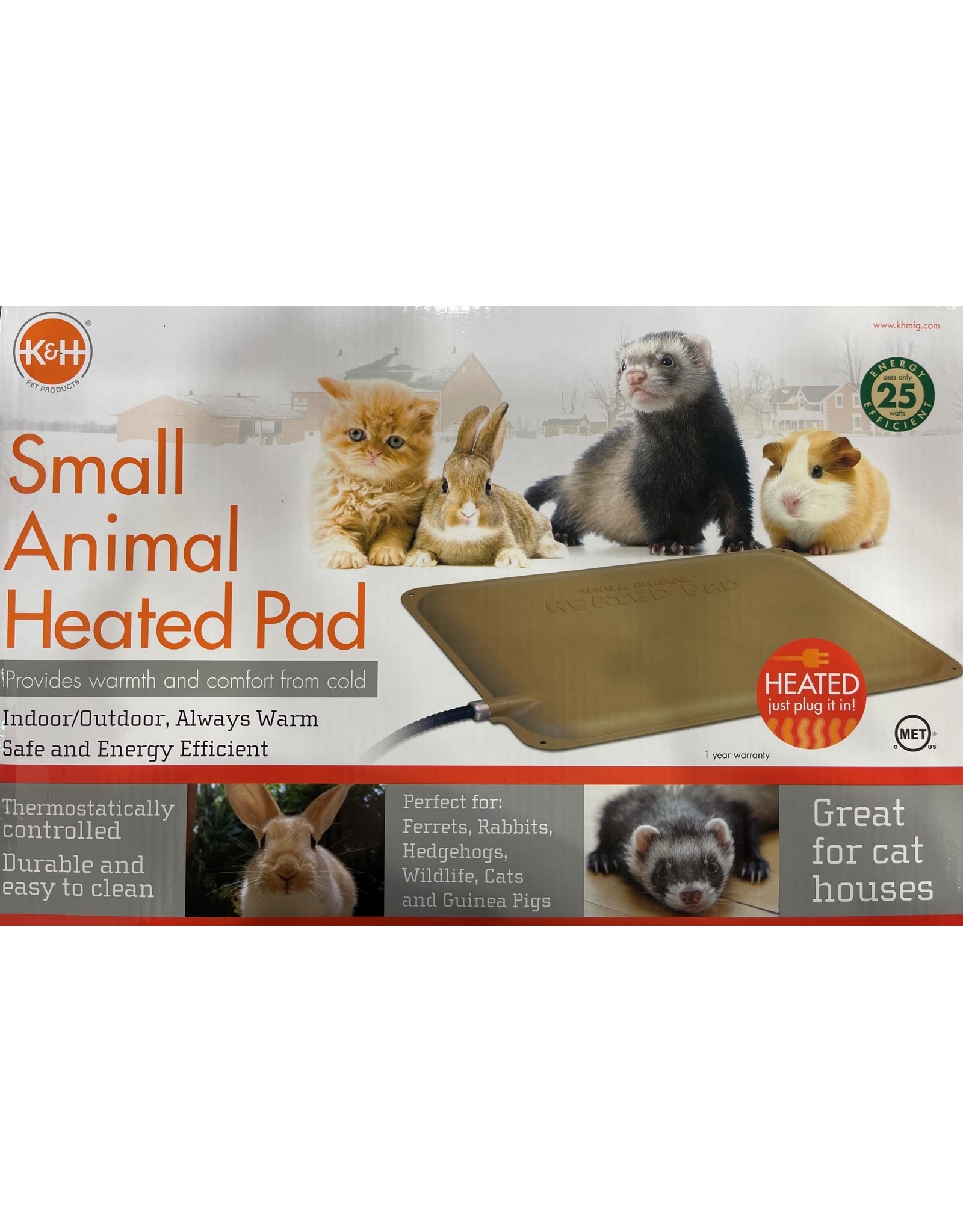 K&H Pet Products™ Small Animal Heated Pad 9" x 12"