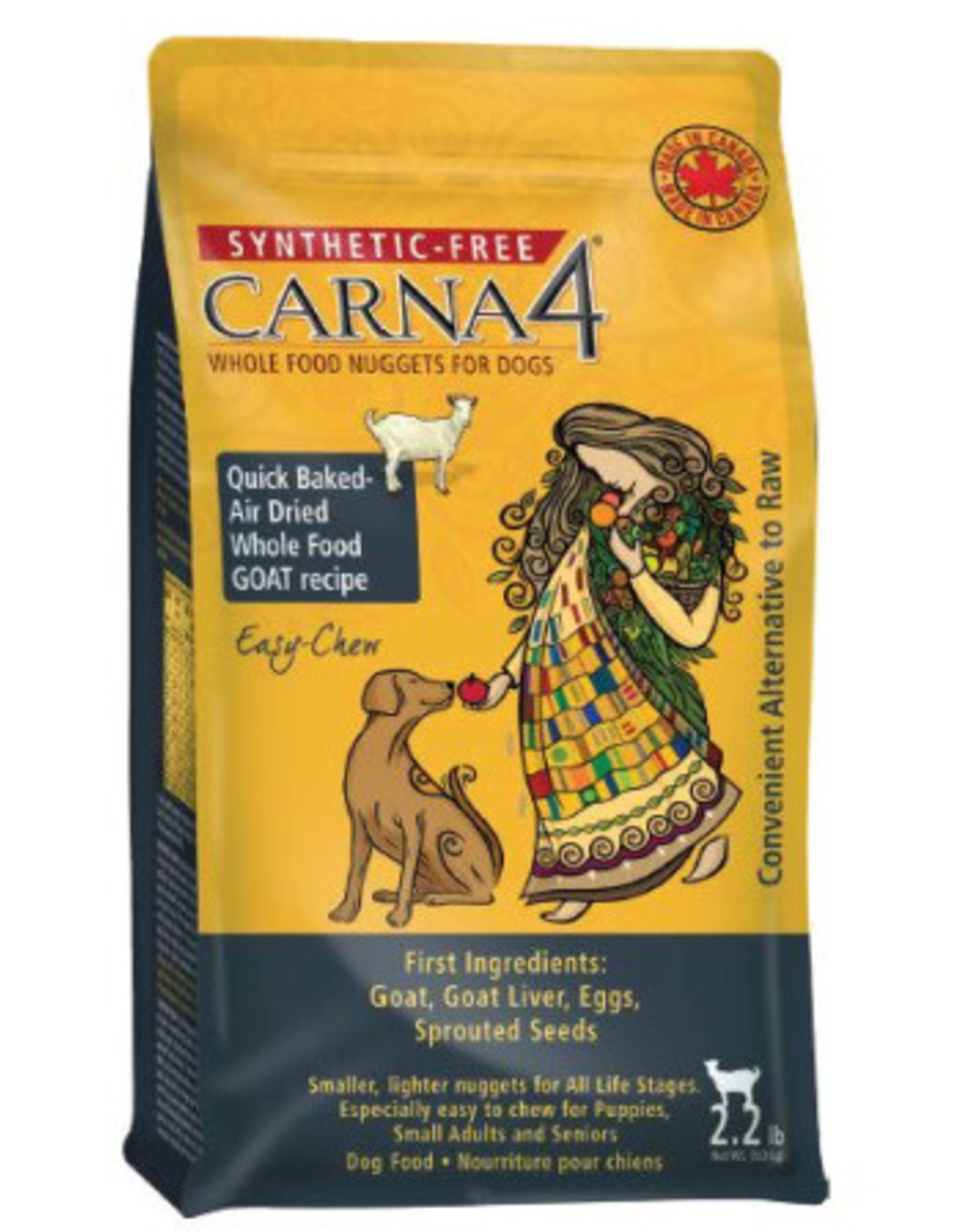 Carna4 Carna4 Dog Food Easy Chew Goat 2.2lb