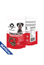 Livstrong LIVSTRONG Kangaroo Heart Filets 75 gm Dog Treat Livstrong LIVSTRONG Kangaroo Heart Filets 75 gm Dog Treat