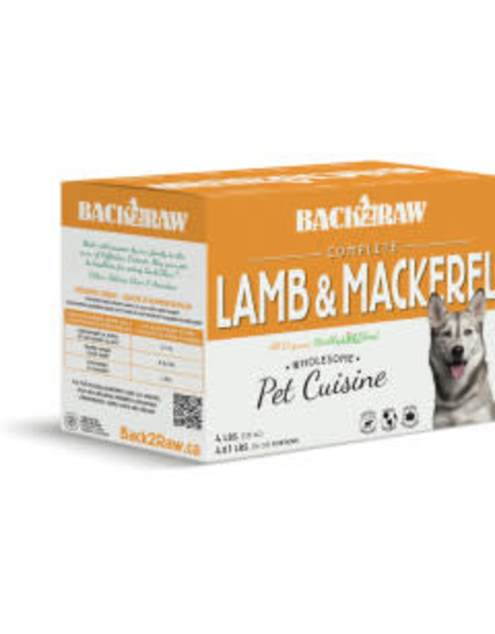 Back2Raw Back2Raw-Complete Lamb & Mackerel 4lb