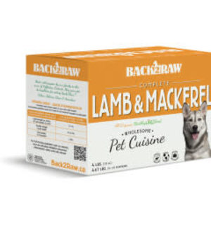 Back2Raw Back2Raw-Complete Lamb & Mackerel 4lb