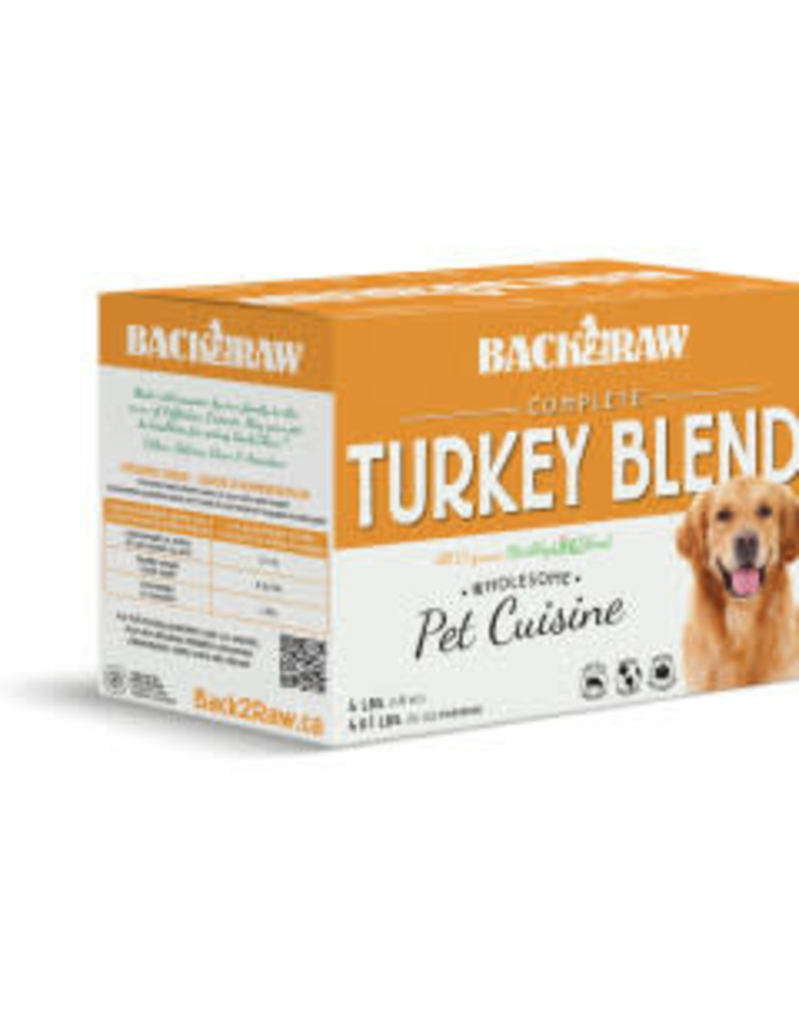 Back2Raw Back2Raw-Complete Turkey Blend 4lb