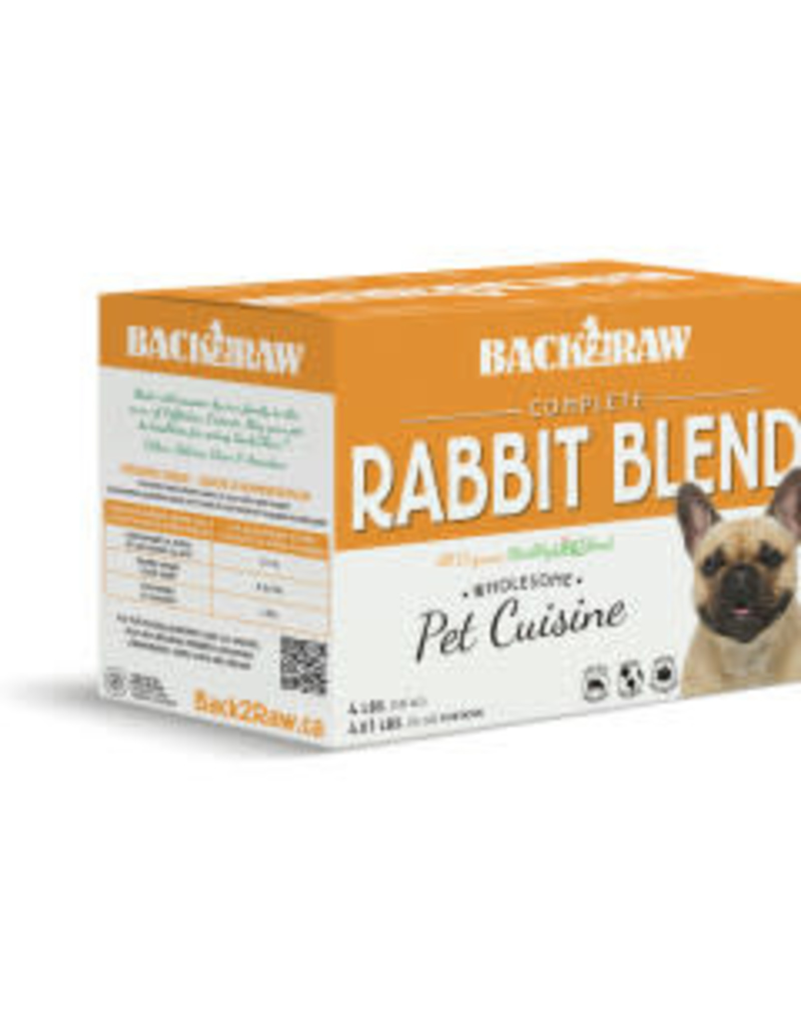 Back2Raw Back2Raw-Complete Rabbit Blend 4lb