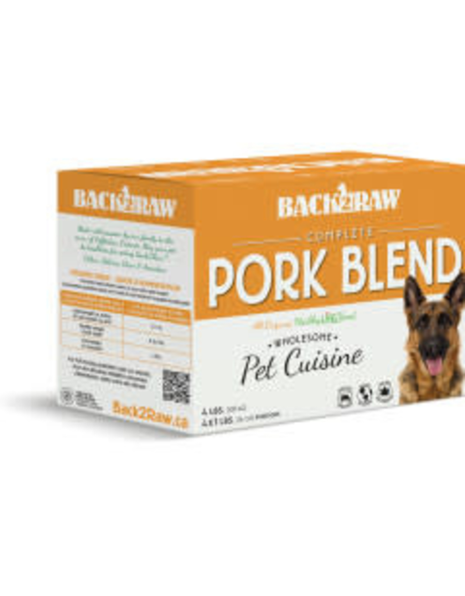 Back2Raw Back2Raw-Complete Pork Blend  4lb