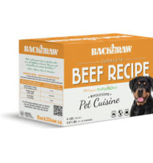 Back2Raw Back2Raw-Compete Beef Recipe 4 lb
