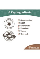 NaturVet® NaturVet Senior Wellness Hip & Joint Chewable Tablet Supplement for Dogs with Omegas for Advanced Joint Support (40 ct)