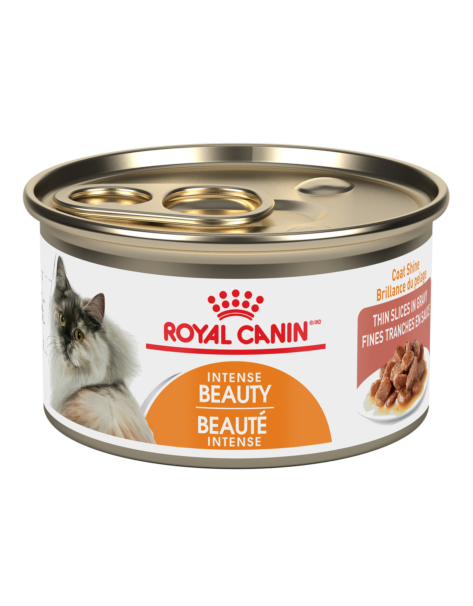 Royal Canin RC Intense Beauty Thin Slices In Gravy 3 oz single