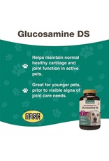 NaturVet® NaturVet Joint Care Maintenance Chewable Tablet Supplement for Dogs and Cats, Glucosamine DS Level 1, Joint Support with Glucosamine, Chondroitin, Omega Acids(60ct)